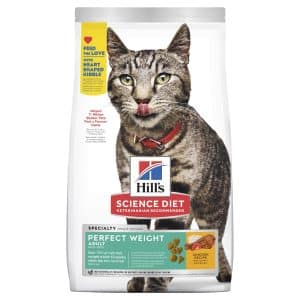HILLS SCIENCE DIET FELINE ADULT PERFECT WEIGHT 3.17Kg