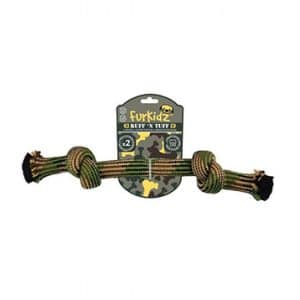 Ruff N Tuff 2 Knot Weave Rope Small