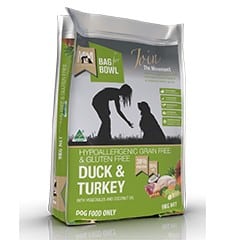 MEALS FOR MUTTS DOG GRAIN FREE DUCK AND TURKEY 2.5KG