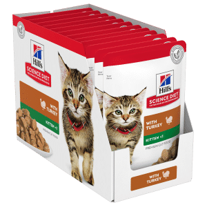 HILLS SCIENCE DIET KITTEN TURKEY 12 X 85G (BOX)