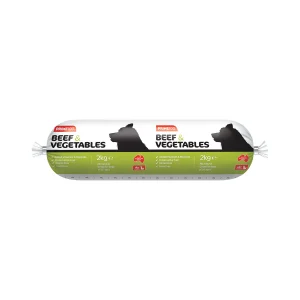 PRIME 100 COOKED BEEF & VEGETABLES 2KG