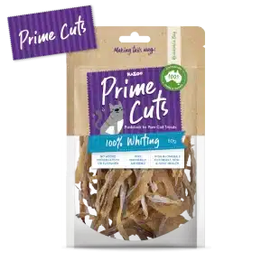 KAZOO PRIME CUTS CATS - WHITING 60G