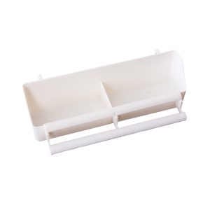 AVIAN CARE BIRD FEEDER PLASTIC DOUBLE 21 X 9 X 7CM