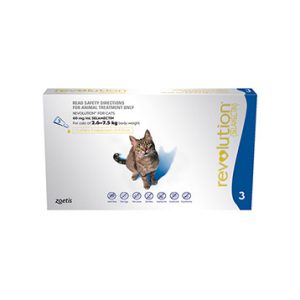 REVOLUTION CAT 2.6 - 7.5KG 3 PACK
