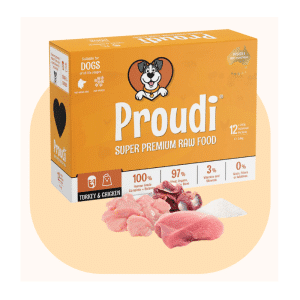 PROUDI DOG TURKEY & CHICKEN 2.4KG
