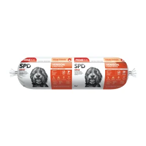 PRIME 100 CHILLED SPD VENISON & SWEET POTATO ROLL 2KG