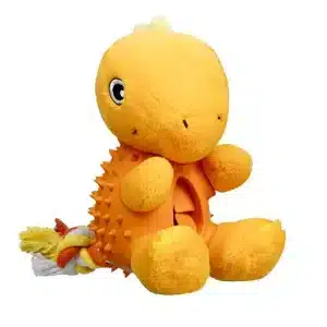 VICKI THE VELOCERAPTOR - TREAT-A-SAURUS - DOG TOY