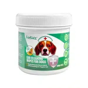 FURKIDZ EAR CLEANING WIPES FOR DOGS 200 JAR